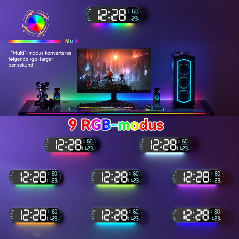 Multi Functional LED Display Clock