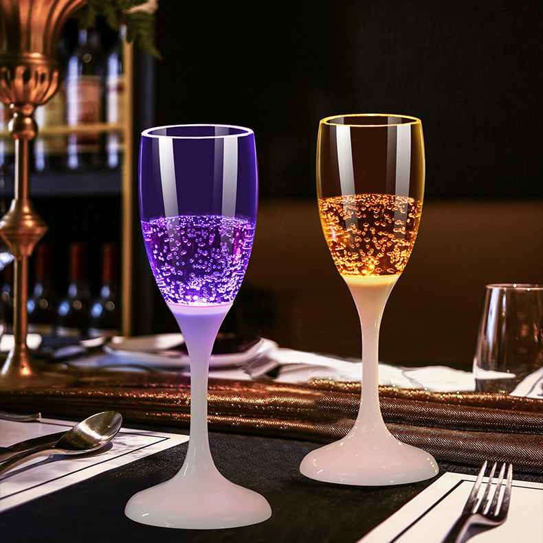 Luminous Champagne Glass