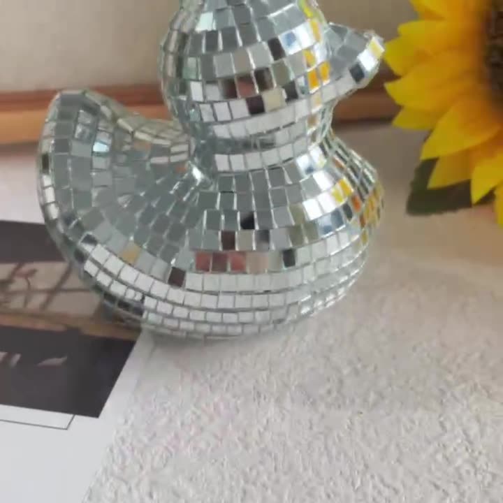 Sjarmerende Disco Mirror Duck