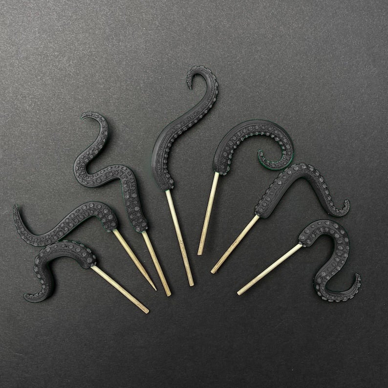 Set of 7 Sea monster Tentacles