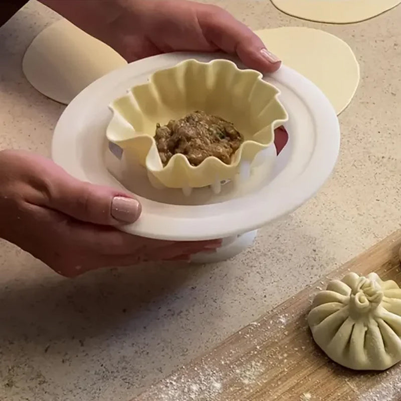 Blomsterformet Bolle og Dumpling Maskin