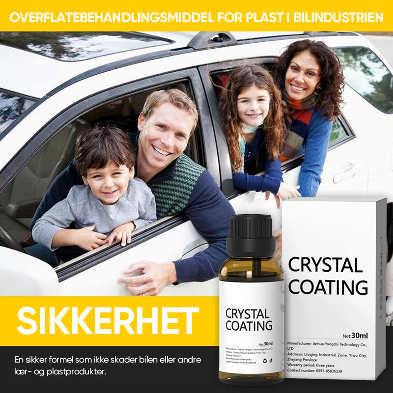 Lakkeringsmiddel for plast i bilindustrien