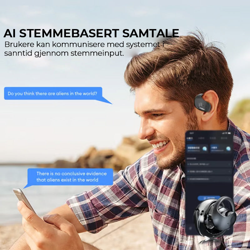 Trådløse Bluetooth Oversettelsesørepropper