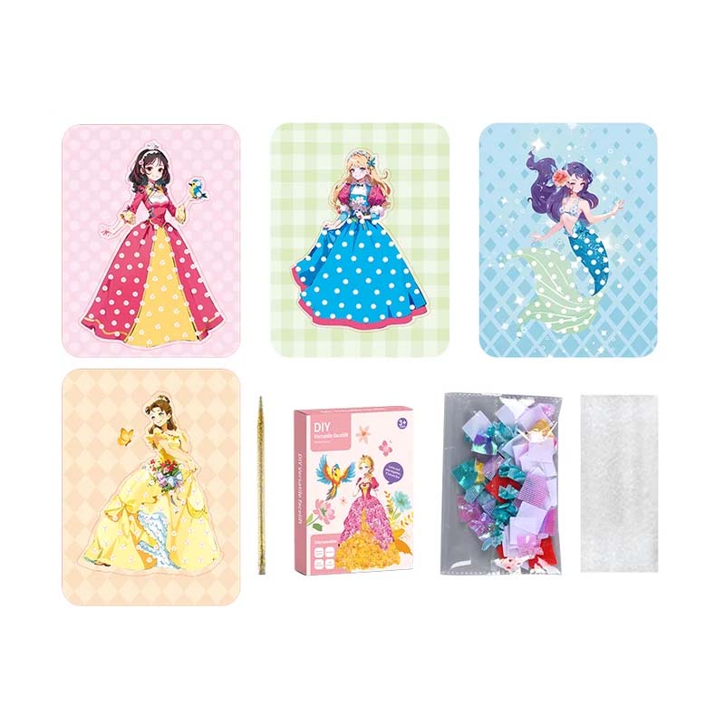 Poke Art DIY-prinsesser