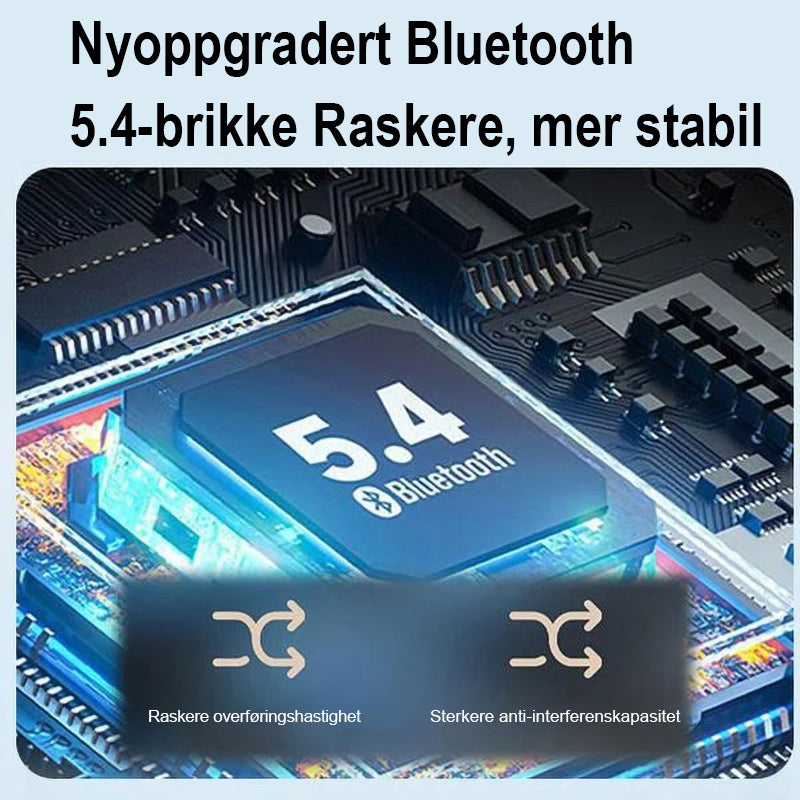 Nakkebånd Digital Display Bluetooth-hodetelefon