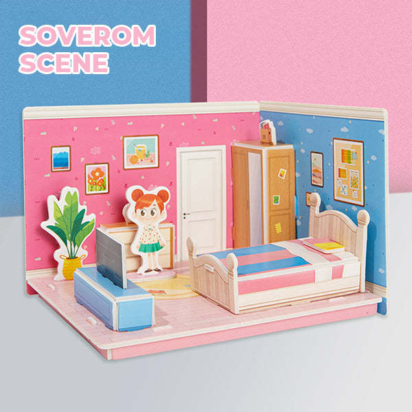 Sank 3D Stereo Room Puzzle