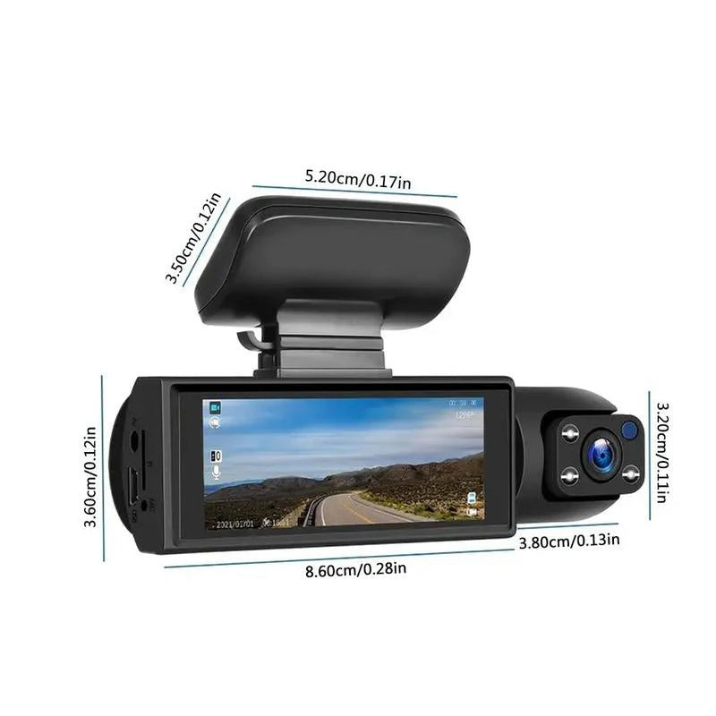 SAKER Dashcam foran og bak