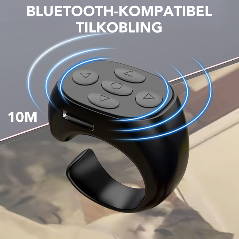 Trådløs Bluetooth-fjernkontroll med fingertuppene