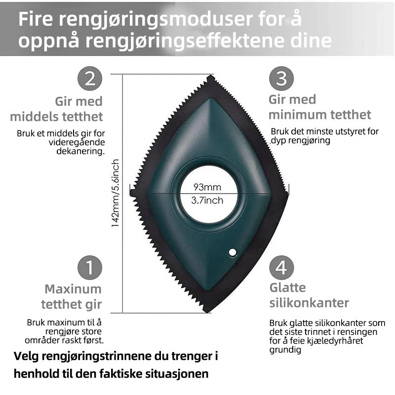 Multifunksjonell bærbar hårfjerner