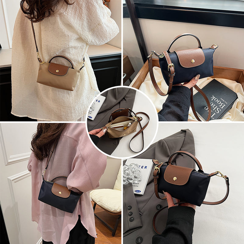 Simple Flap Crossbody-veske for kvinner