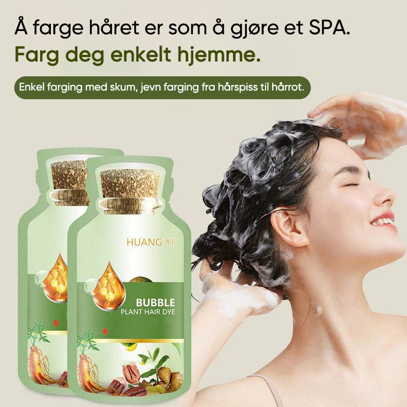 Naturlig plantehårfarge