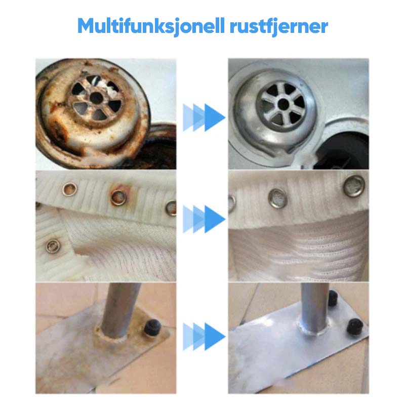 Multifunksjonell rustfjernerspray