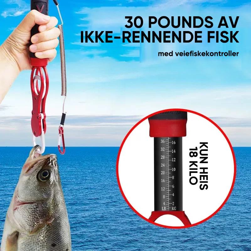 Heavy Duty Fish Lip Gripper med vekt