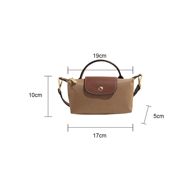 Simple Flap Crossbody-veske for kvinner