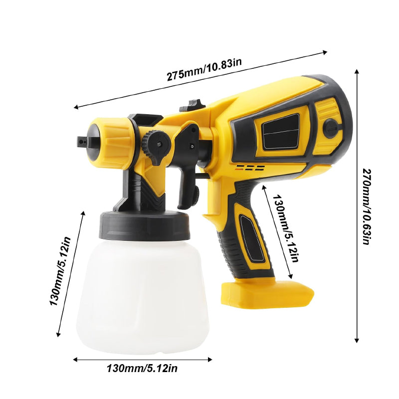 Bærbar elektrisk høytrykksmalingssprøytepistol