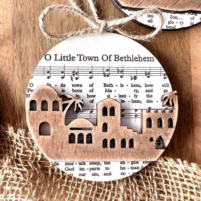 Musikkark Nativity Ornament