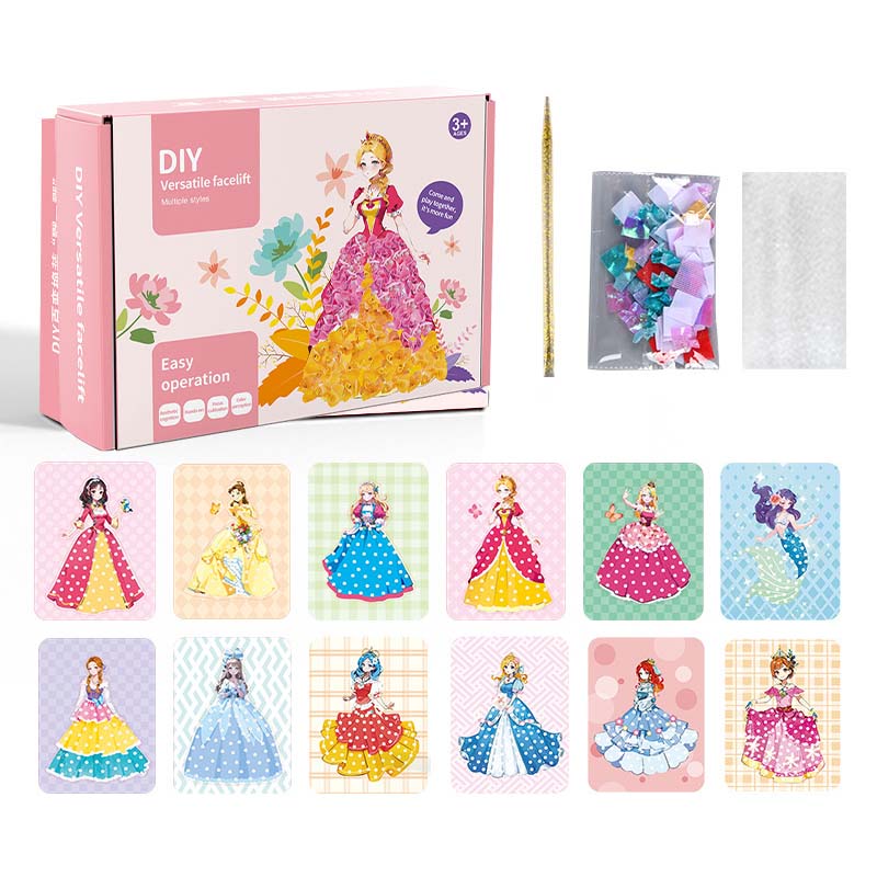 Poke Art DIY-prinsesser