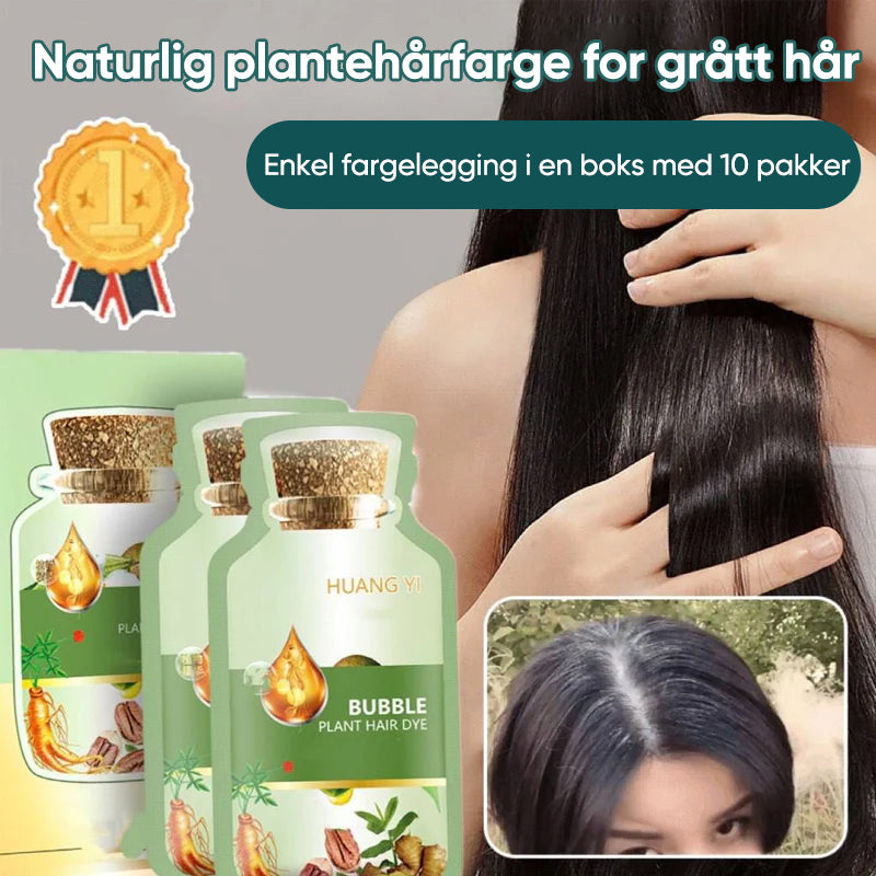 Naturlig plantehårfarge