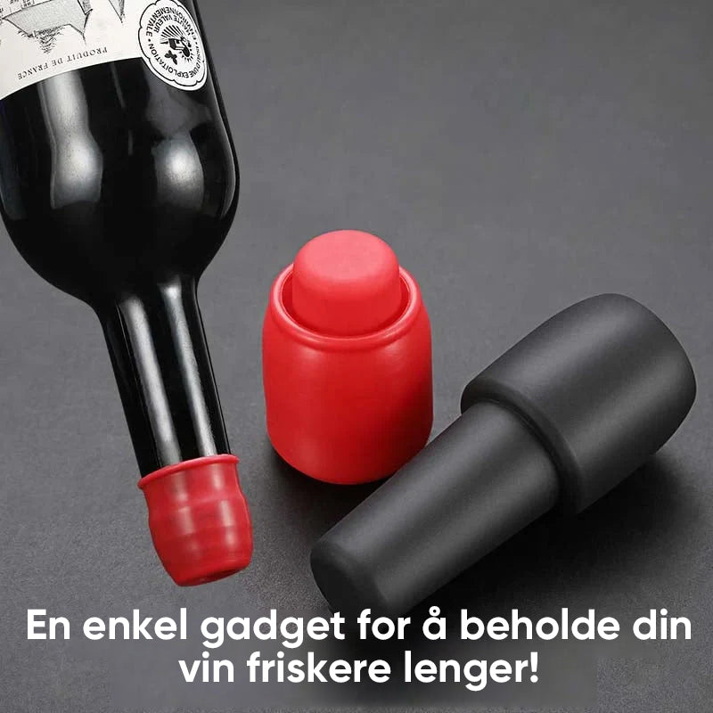 Gjenbrukbar musserende vinflaskestopper