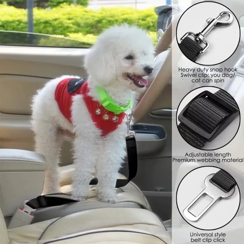 Adjustable Pet Car Seat Belt