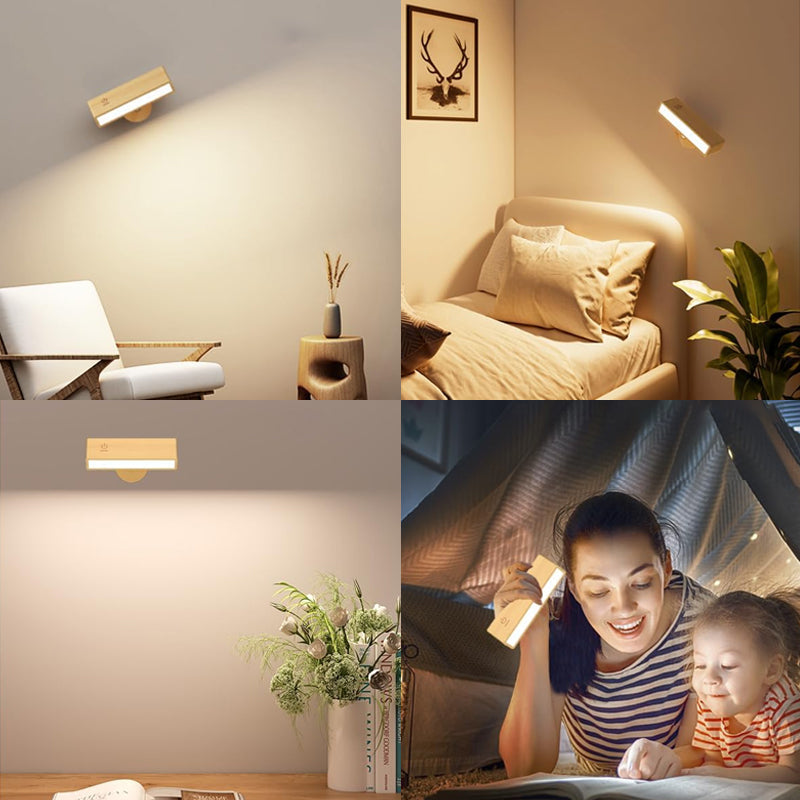 Tre magnetisk vegglampe