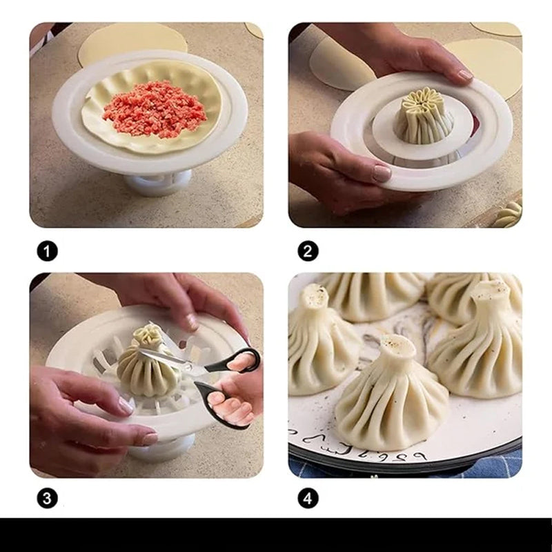 Blomsterformet Bolle og Dumpling Maskin