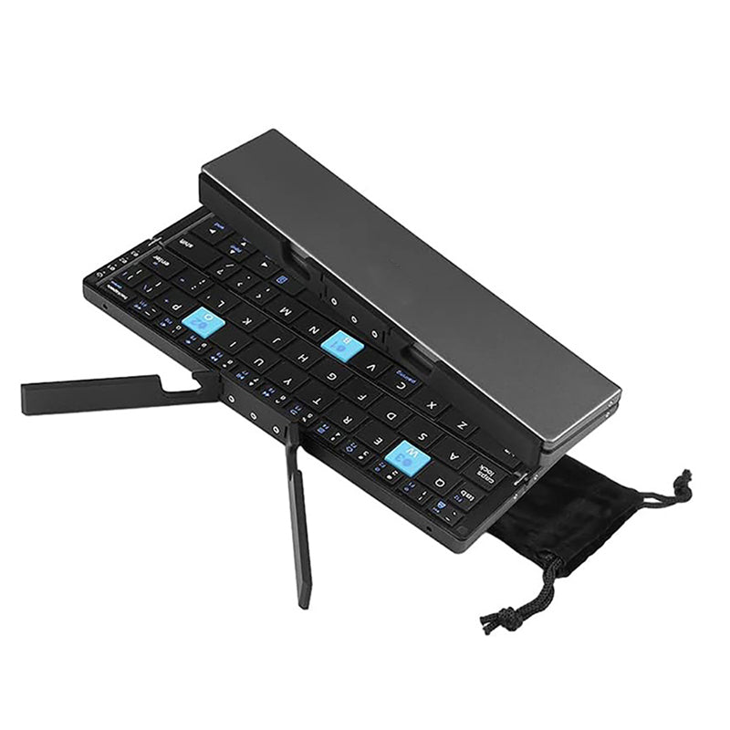 Bærbar sammenleggbar bluetooth mini-tastatur