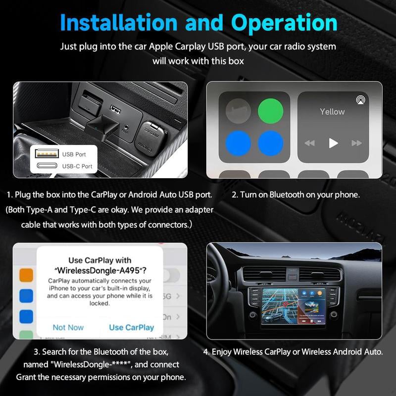 2-i-1 CarPlay Dongle