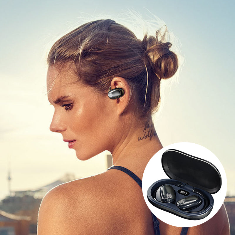 Sporty hengende øre Bluetooth-øretelefoner