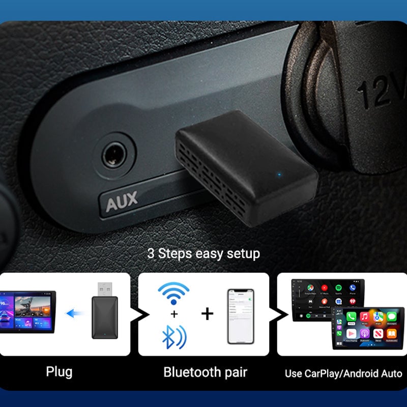 2-i-1 CarPlay Dongle