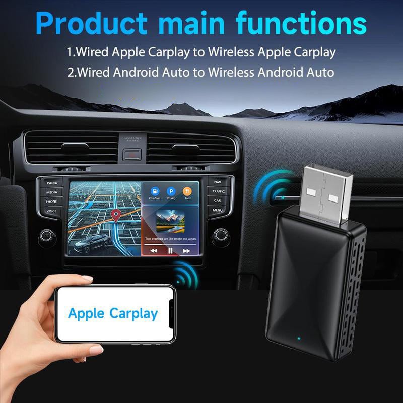 2-i-1 CarPlay Dongle