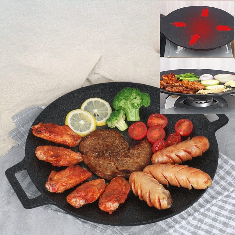 Non-stick rund stekepanne