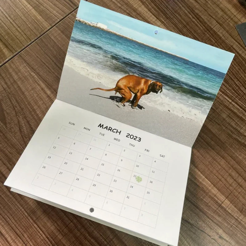 Pooping Pooches Hundekalender