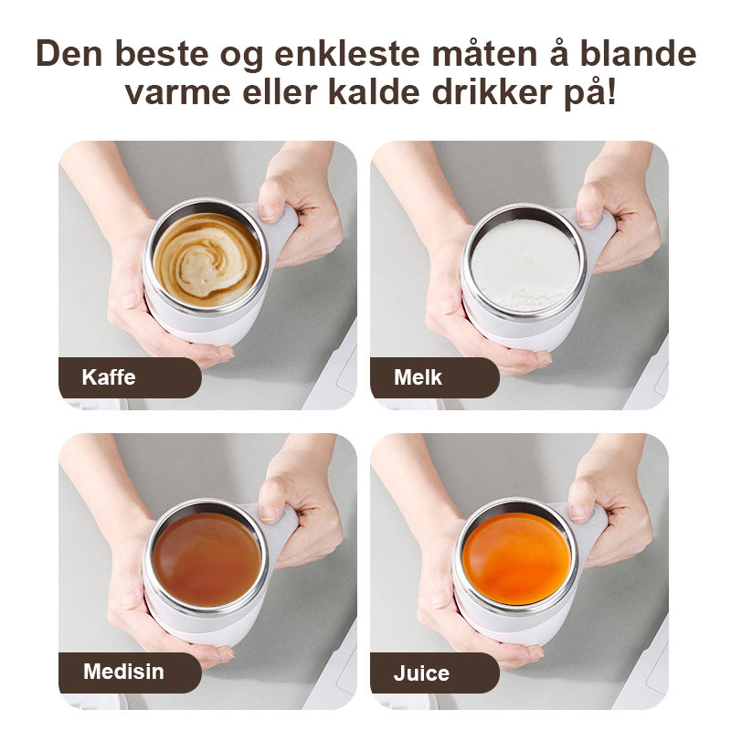 Automatisk omrørende kaffekopp