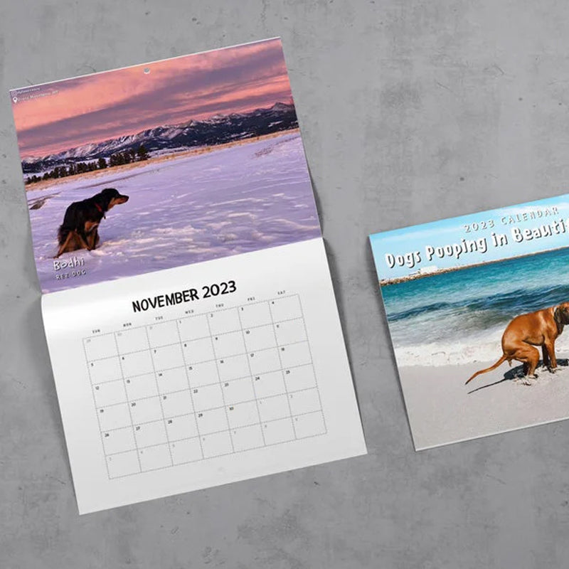 Pooping Pooches Hundekalender