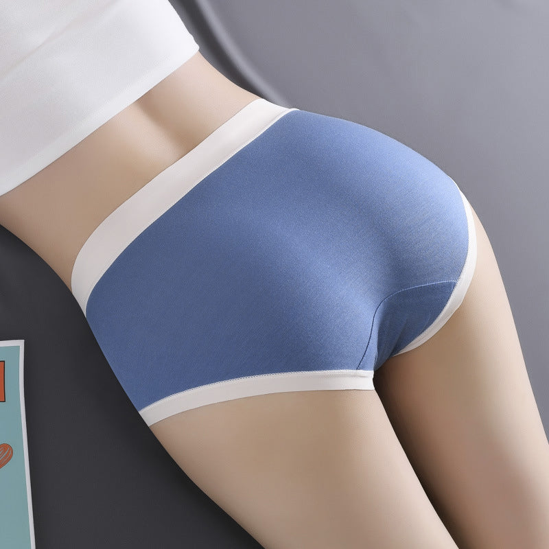 Ladies Modal Mid Waist Antibacterial Underwear