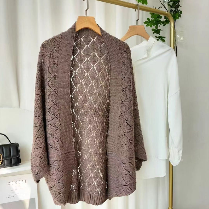 Hollow Out Knitted Shawl