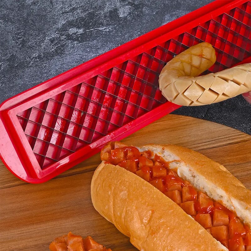 Perfekt Criss-Cross Slots Hotdogs Slicer