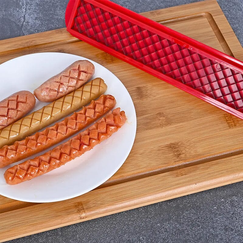 Perfekt Criss-Cross Slots Hotdogs Slicer