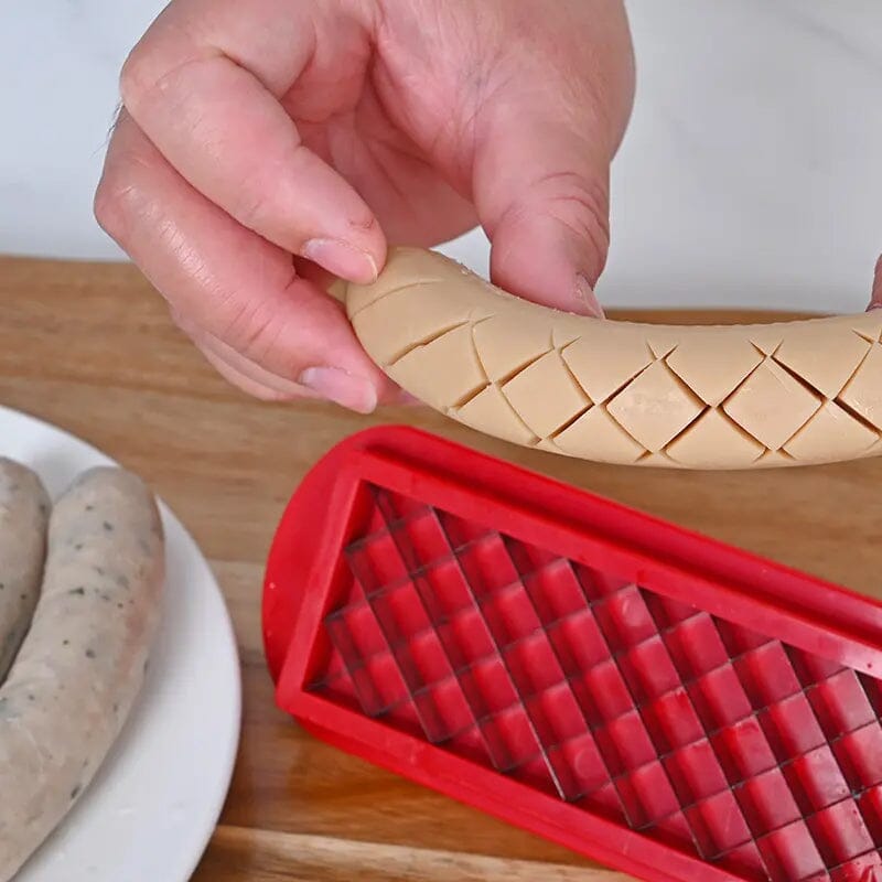 Perfekt Criss-Cross Slots Hotdogs Slicer