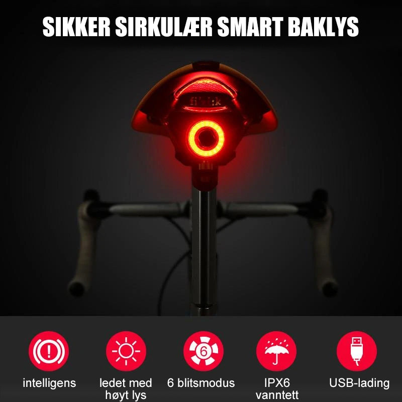 Ultrasmart sykkel baklys