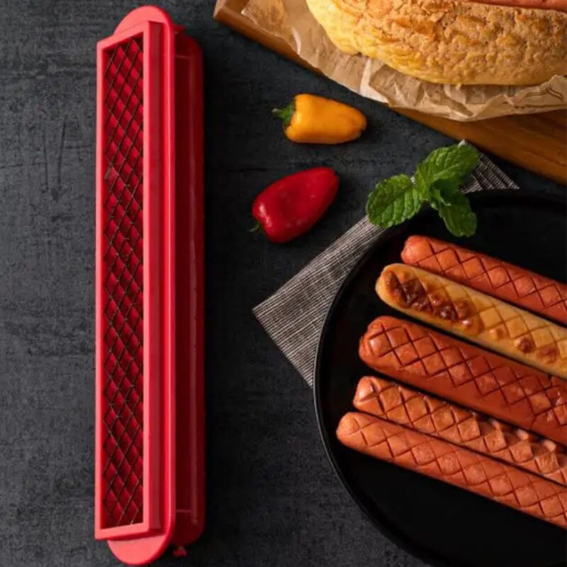 Perfekt Criss-Cross Slots Hotdogs Slicer