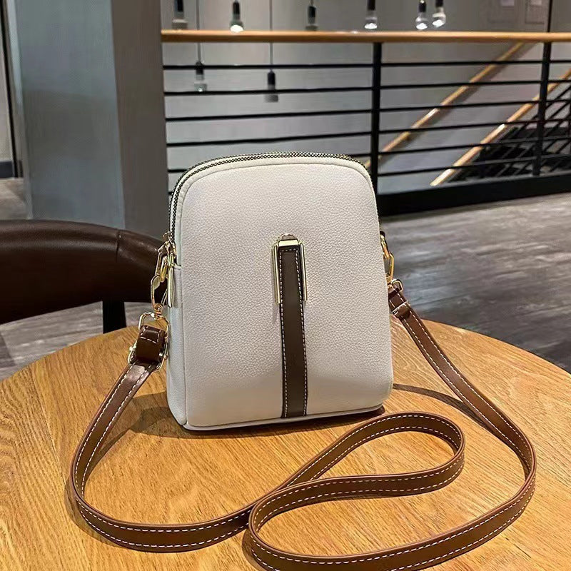 Crossbody-veske med mønster