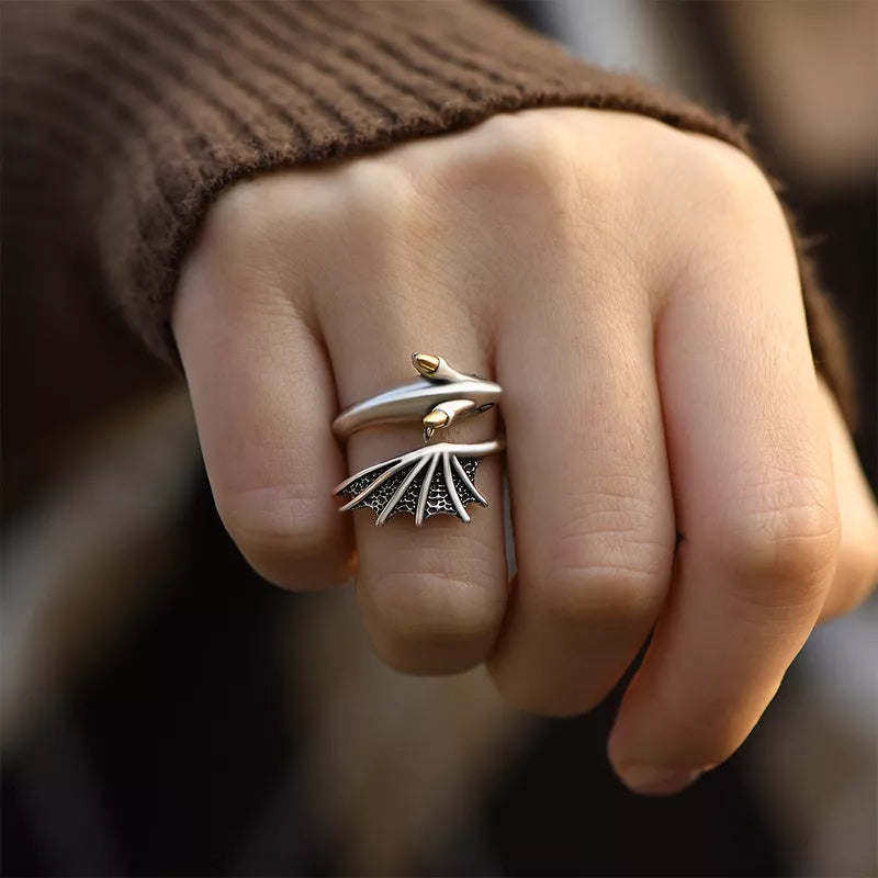 Little Dragon Justerbar Ring