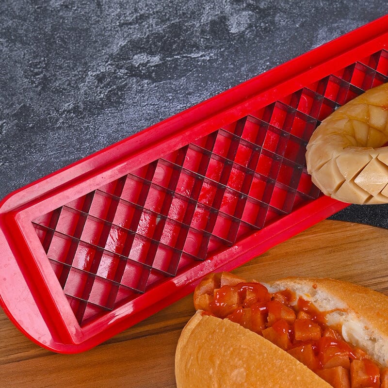 Perfekt Criss-Cross Slots Hotdogs Slicer