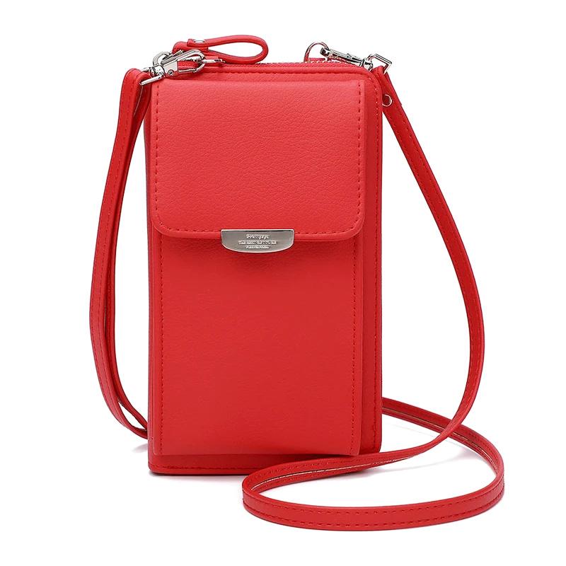 Elegant crossbody-veske med flere lommer