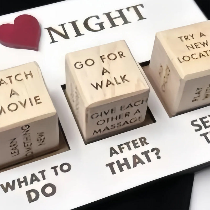 Forhåndssalg：Date Night Dice After Dark Edition - 💝Anniversary Gift