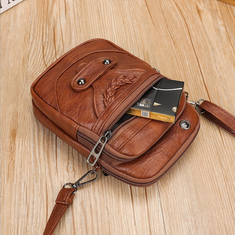 Klassisk mini crossbody-veske