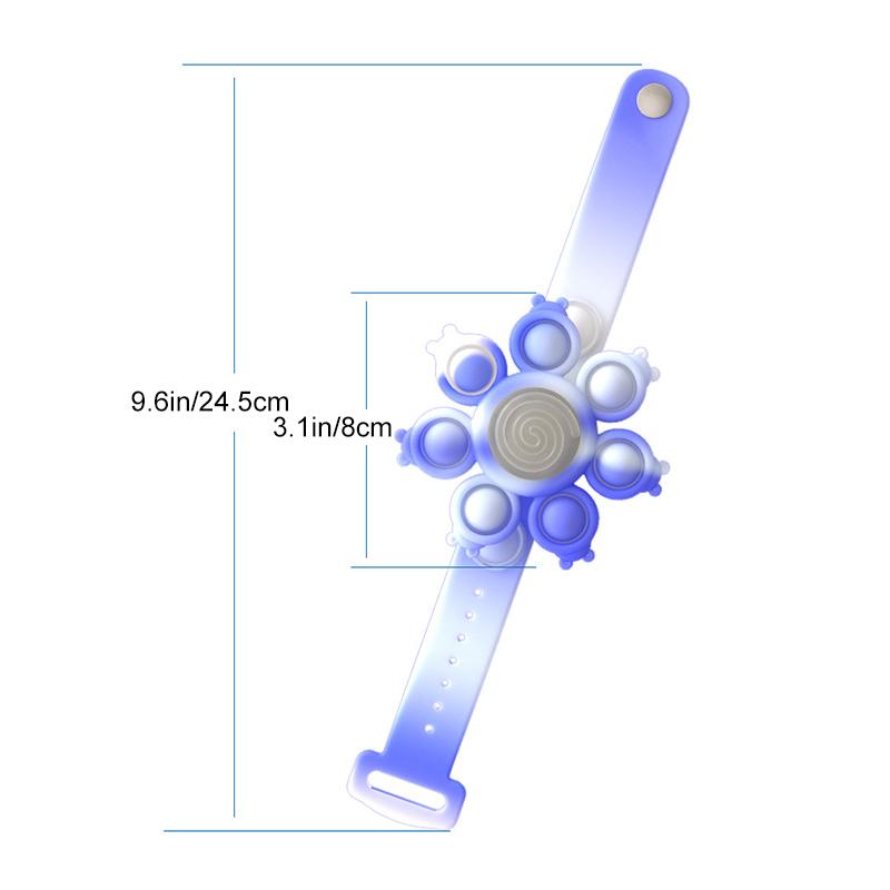Snurrende Pop Boble Armbånd