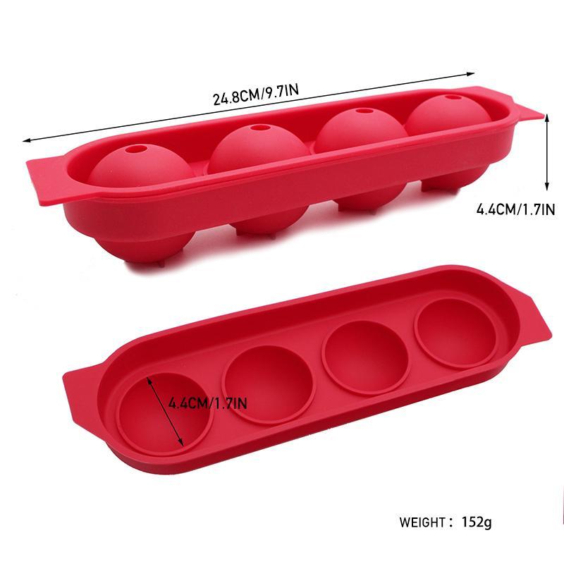 Silikon 4-ball isball maker form